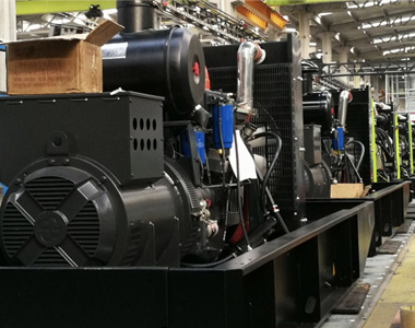 5500jcjc线路检测发电机批量出口国外某电信项目