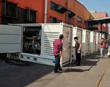 租赁行业批量应用5500jcjc线路检测发电机（魔方）